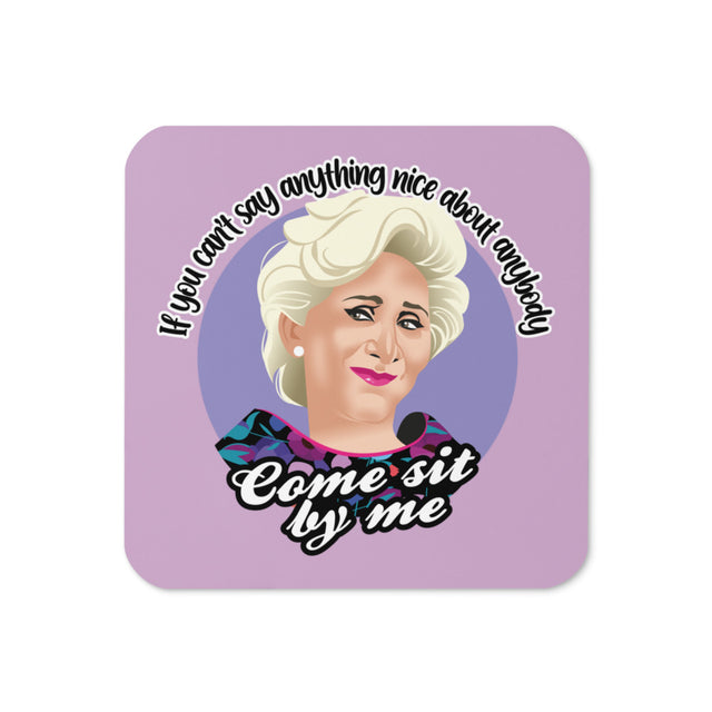 Debut garment mockup | Come Sit By Me (Coaster) | Default