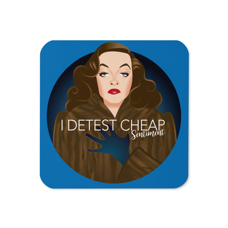 Debut garment mockup | Cheap Sentiment (Coaster) | Default