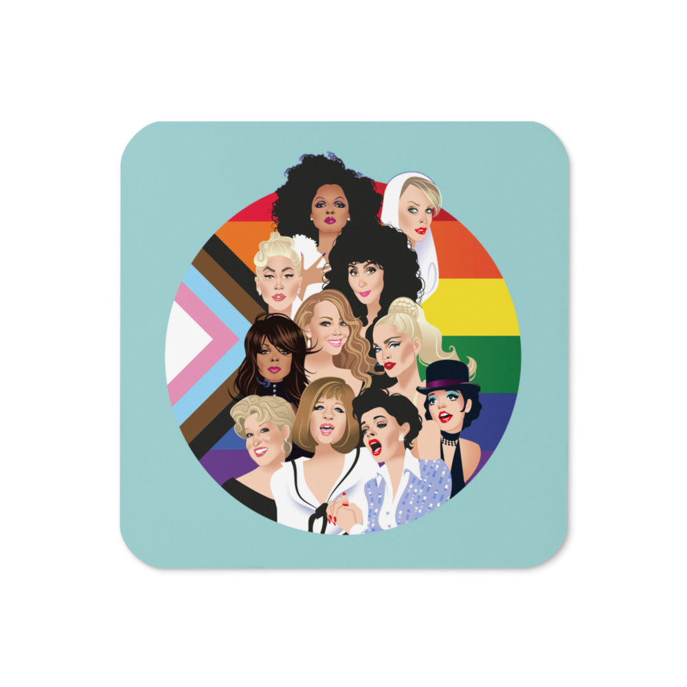 Debut garment mockup | Pride Divas (Coaster) | Default