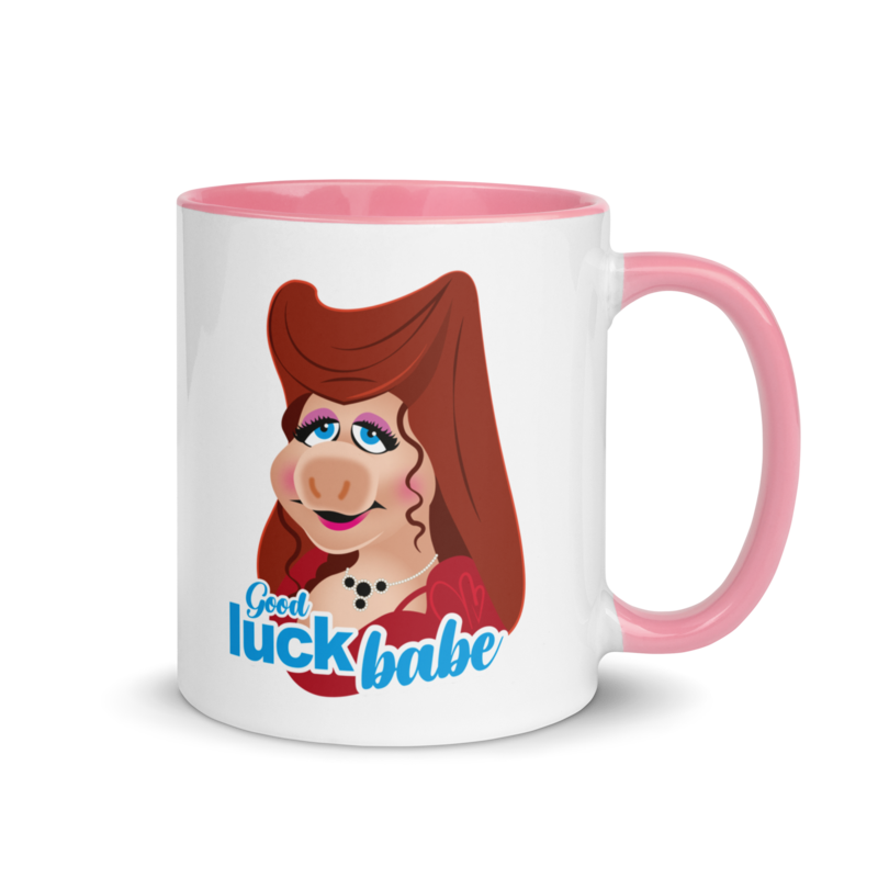 Good Luck Babe (Mug) - Pink