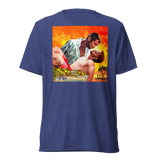 The Wind Done Already Had Herses (Triblend) - Navy Triblend