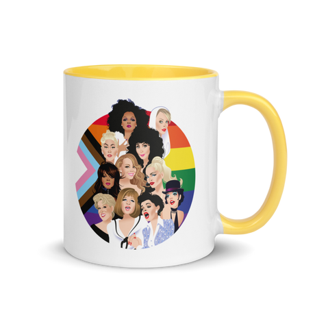 Pride Divas (Mug) - Yellow