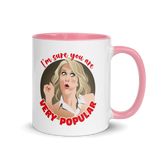 Debut garment mockup | Very Popular (Mug) | Pink