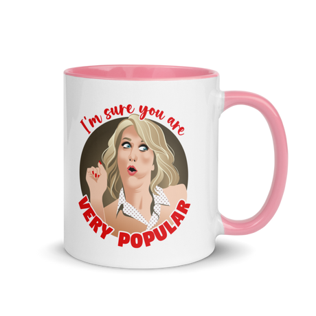 Debut garment mockup | Very Popular (Mug) | Pink
