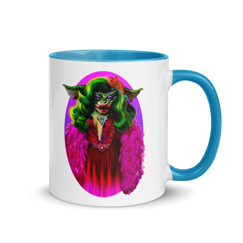 Greta Glamazon (Mug) - Blue