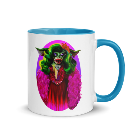 Greta Glamazon (Mug) - Blue