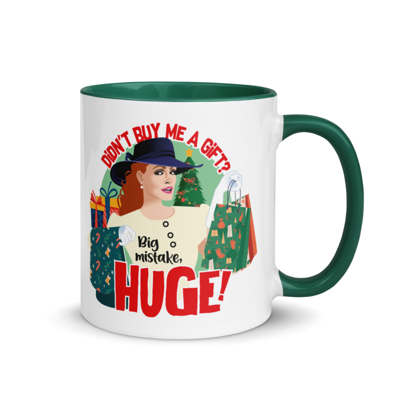 No Gift? Big Mistake (Mug) - Dark Green