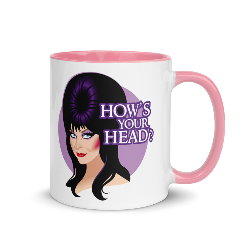 How's Your Head? (Mug) - Pink