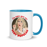 Debut garment mockup | Very Popular (Mug) | Blue