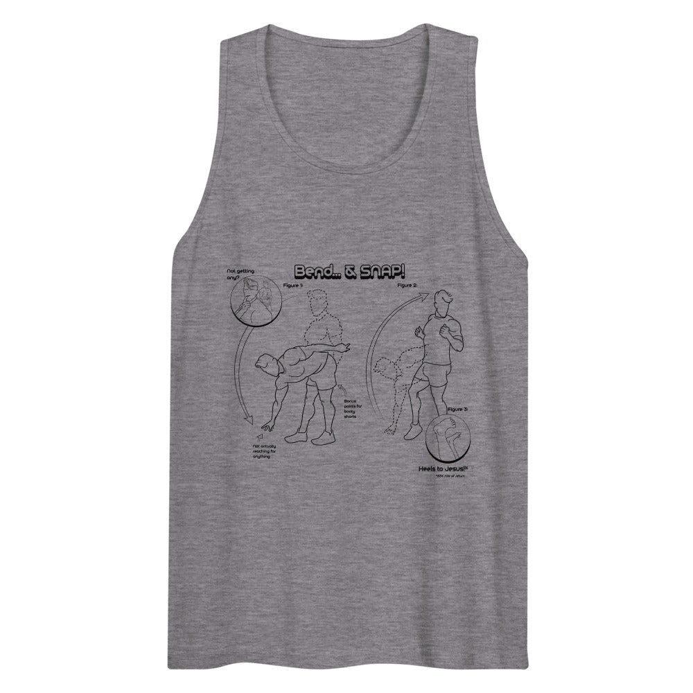 Pliez et accrochez (Tank Top) - Athletic Heather