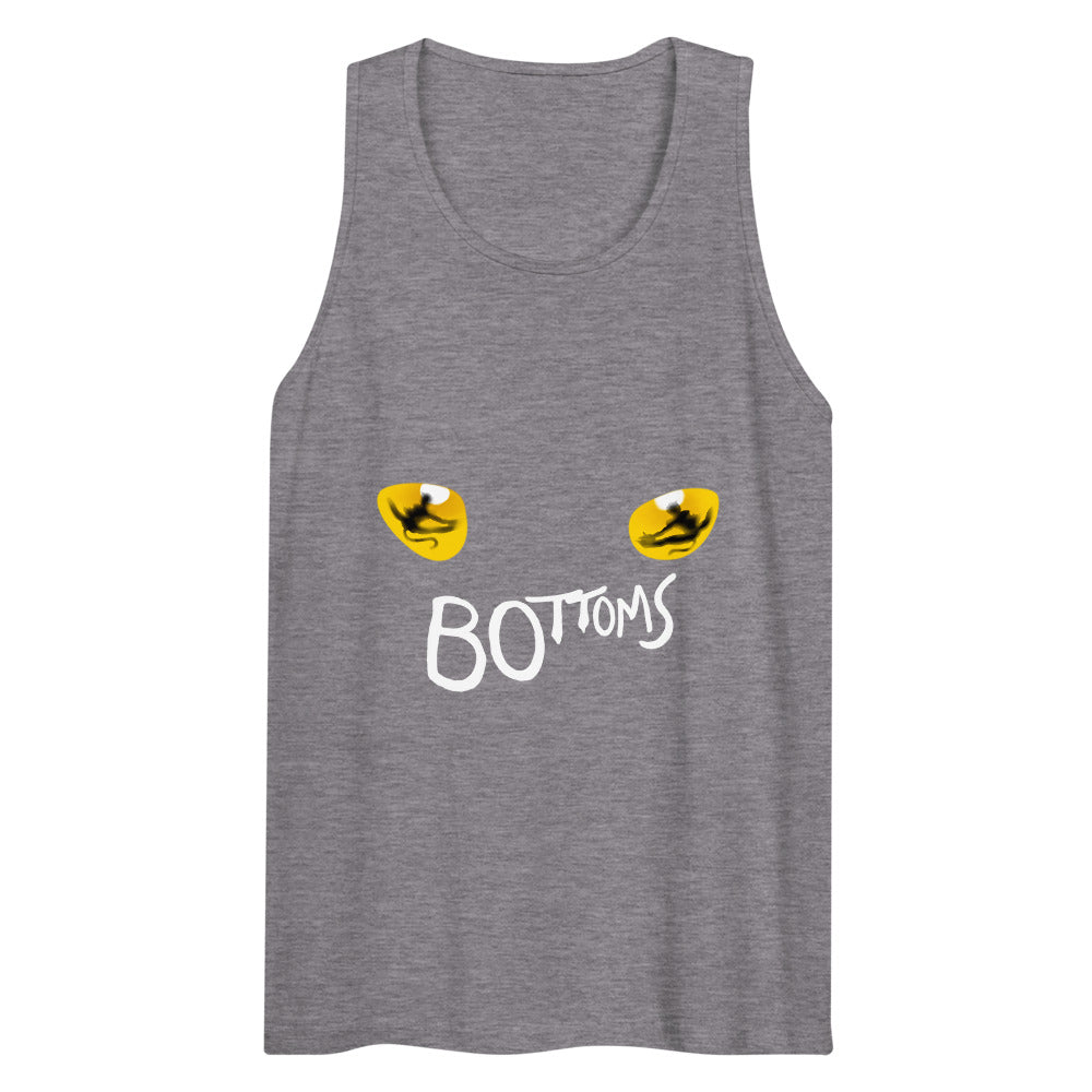 Debut garment mockup | Feline Position (Tank Top) | Athletic Heather