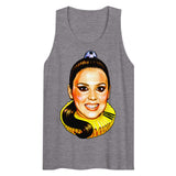 Debut garment mockup | Baby Got Track-Suit (Tank Top) | Athletic Heather
