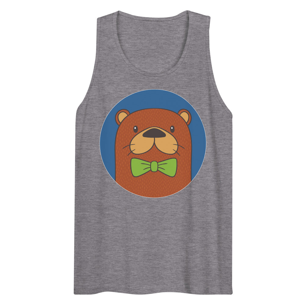 Debut garment mockup | Otter than Most (Tank Top) | Athletic Heather