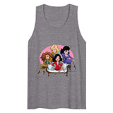 Debut garment mockup | Southern Belles (Tank Top) | Athletic Heather