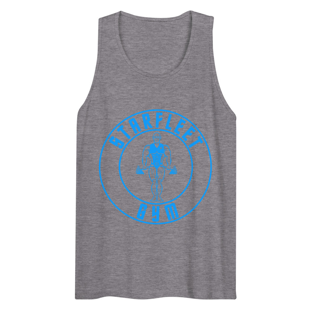 Debut garment mockup | Starfleet Gym (Tank Top) | Athletic Heather