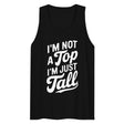 I'm Not a Top (Tank Top) - Black