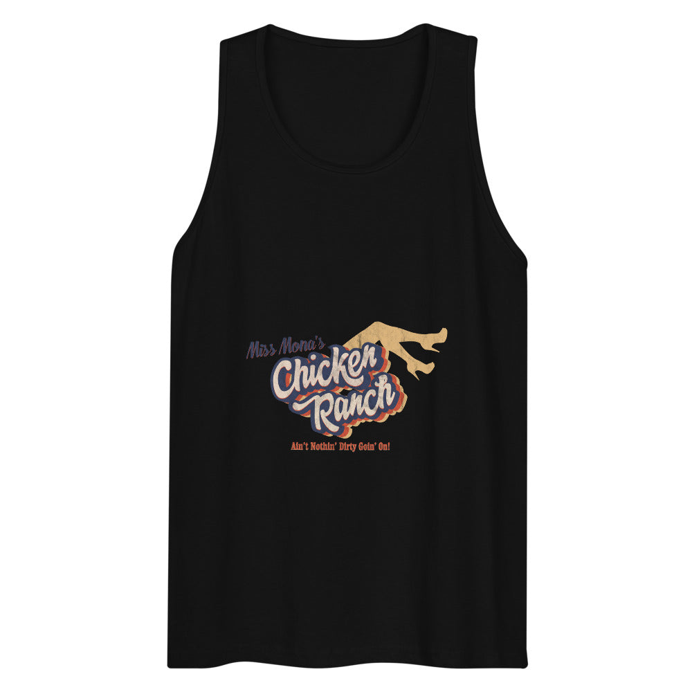 Chicken Ranch (Tank Top) - Black