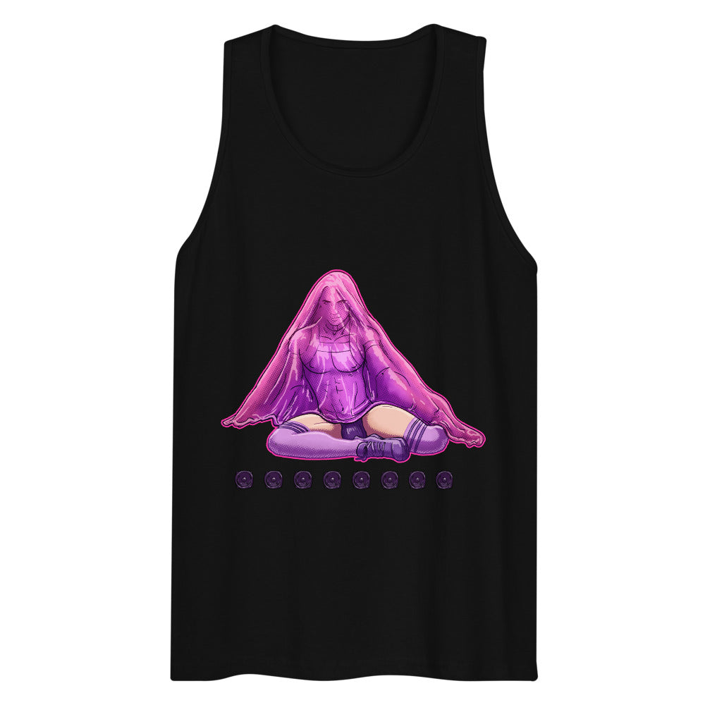Debut garment mockup | Bless Me Daddy (Tank Top) | Black