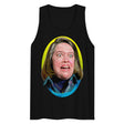 Debut garment mockup | Fan-tastic and Deranged (Tank Top) | Black
