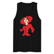 Debut garment mockup | The Ex-Wife (Tank Top) | Black