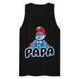 Debut garment mockup | Brawny Papa (Tank Top) | Black