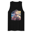 Debut garment mockup | Who's Your Daddy? (Tank Top) | Black