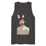 I'm a Bunny, Duh! (Tank Top) - Charcoal Heather