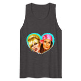 Debut garment mockup | I Don’t do Casual Darling (Tank Top) | Charcoal Heather