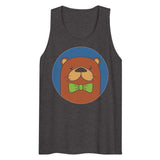 Debut garment mockup | Otter than Most (Tank Top) | Charcoal Heather