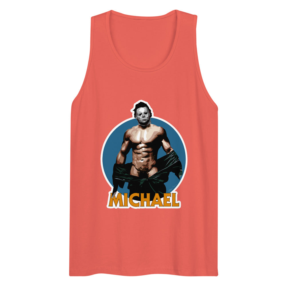 Michael (Tank Top) - Coral