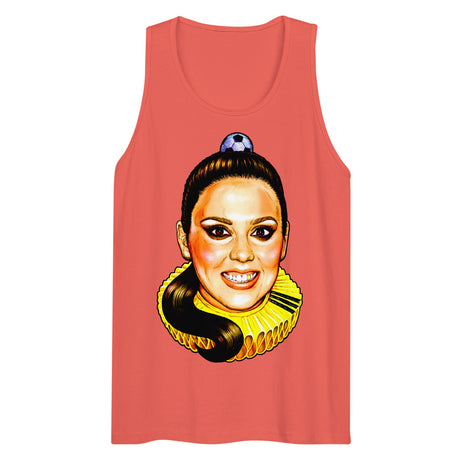 Debut garment mockup | Baby Got Track-Suit (Tank Top) | Coral