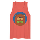 Debut garment mockup | Otter than Most (Tank Top) | Coral