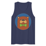 Debut garment mockup | Otter than Most (Tank Top) | Harbor Blue