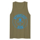 Debut garment mockup | Starfleet Gym (Tank Top) | Military Green