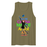 Debut garment mockup | You're Gonna Make It (Tank Top) | Military Green