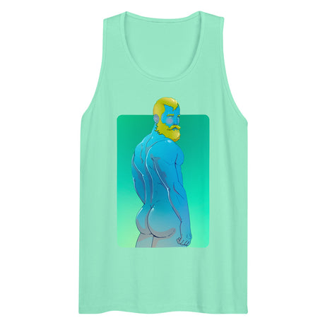 Scandinavian Tan (Tank Top) - Mint