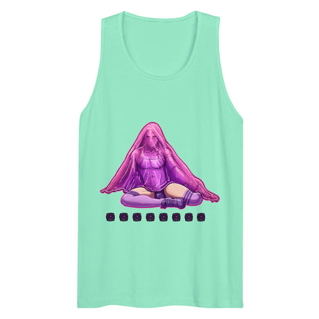 Debut garment mockup | Bless Me Daddy (Tank Top) | Mint
