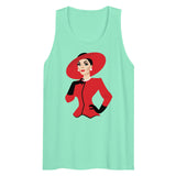 Debut garment mockup | The Ex-Wife (Tank Top) | Mint