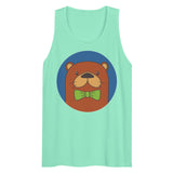 Debut garment mockup | Otter than Most (Tank Top) | Mint
