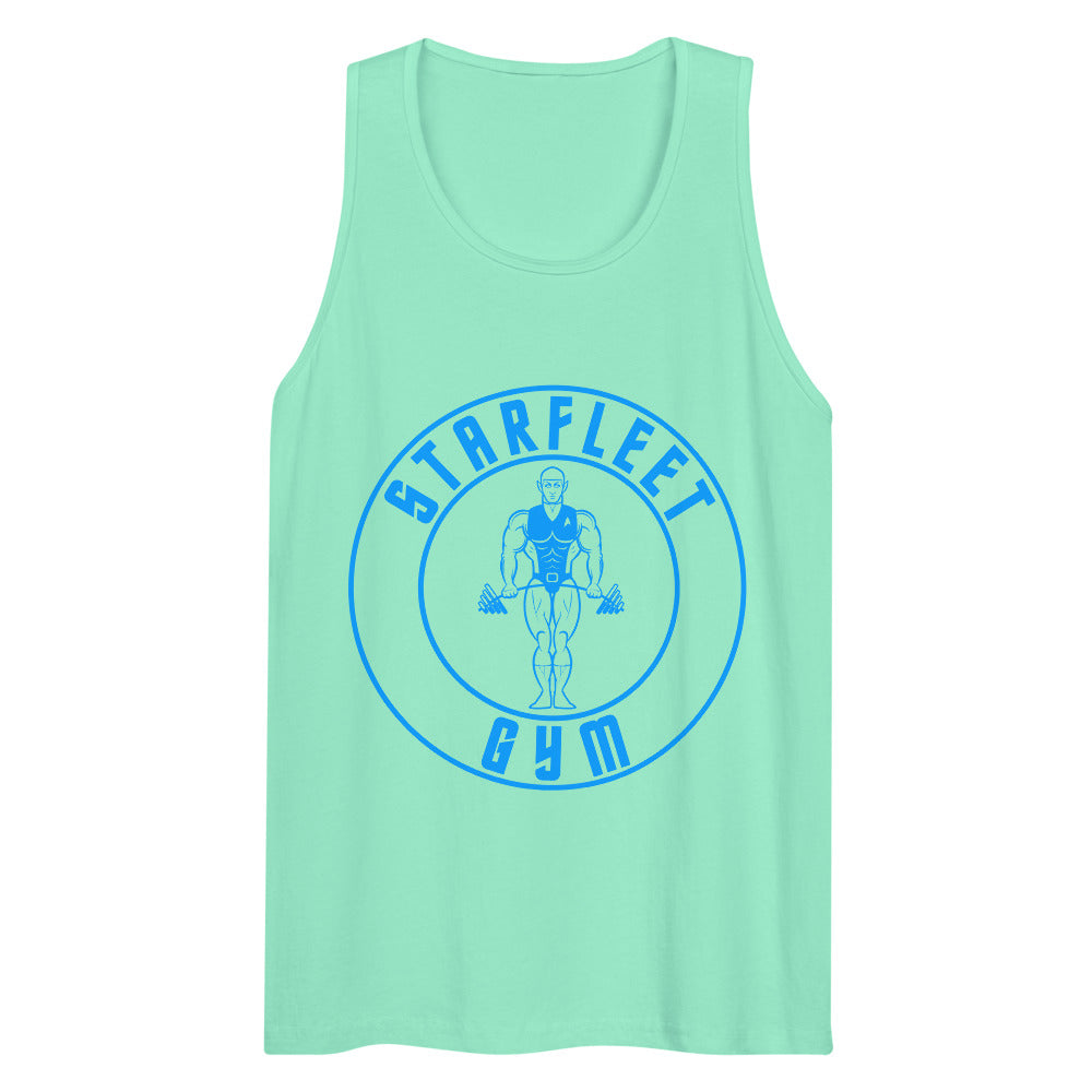 Debut garment mockup | Starfleet Gym (Tank Top) | Mint