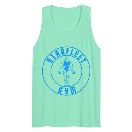 Debut garment mockup | Starfleet Gym (Tank Top) | Mint