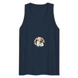 This Bear is Just Right (Tank Top) - Navy