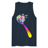 Spooning Leads to Forking (Tank Top) - Navy