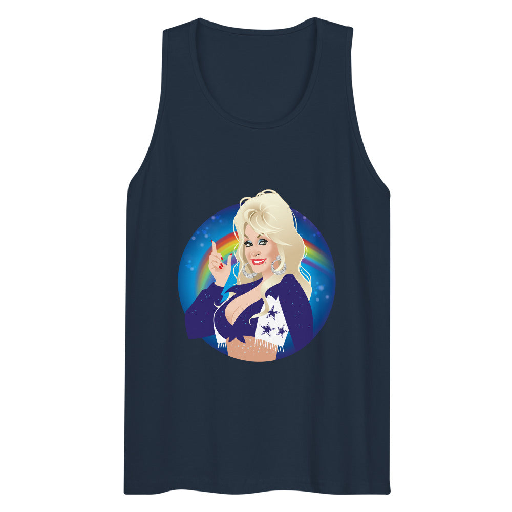 Here Comes the Rainbow (Tank Top) - Navy