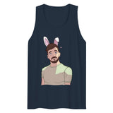 I'm a Bunny, Duh! (Tank Top) - Navy