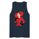 Debut garment mockup | The Ex-Wife (Tank Top) | Navy