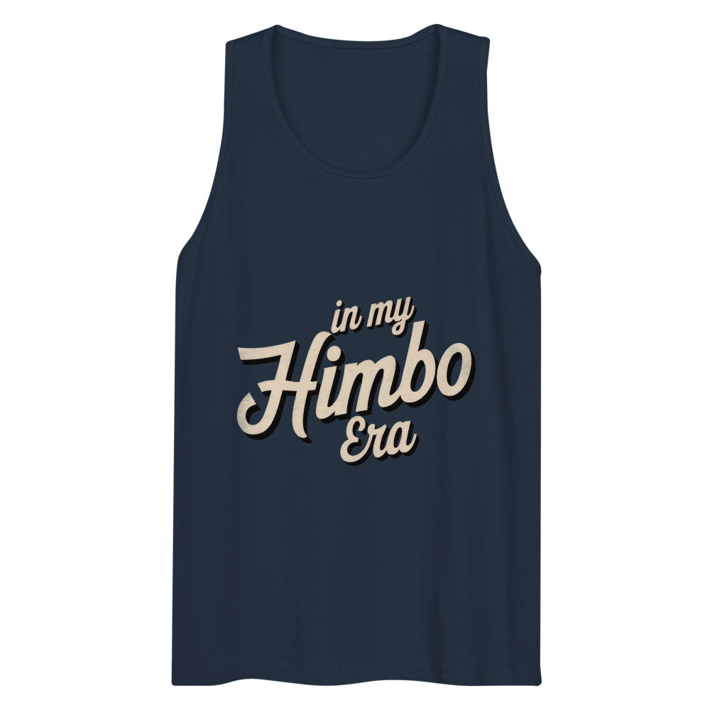 Debut garment mockup | In My Himbo Era (Tank Top) | Navy