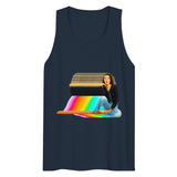 Debut garment mockup | Dion Stop Believin' (Tank Top) | Navy