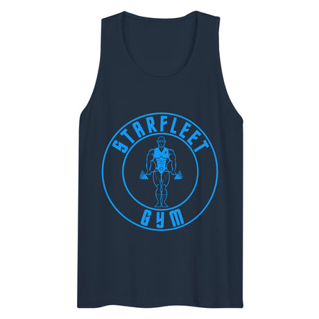 Debut garment mockup | Starfleet Gym (Tank Top) | Navy