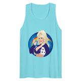 Here Comes the Rainbow (Tank Top) - Pacific Blue